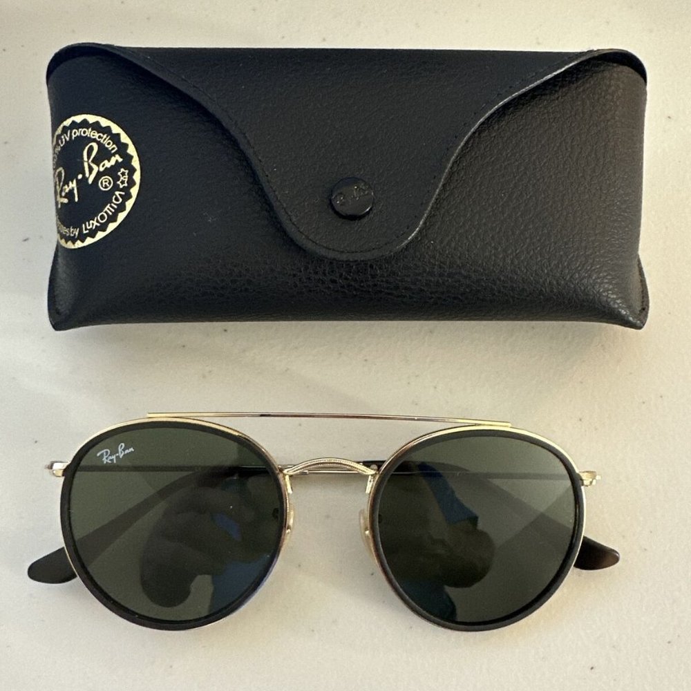 Ray-Ban Round Double Bridge sunglasses